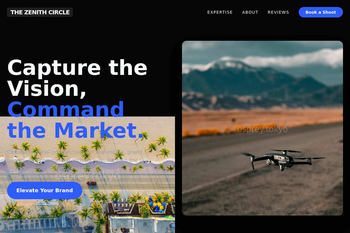 Static Drone Photography