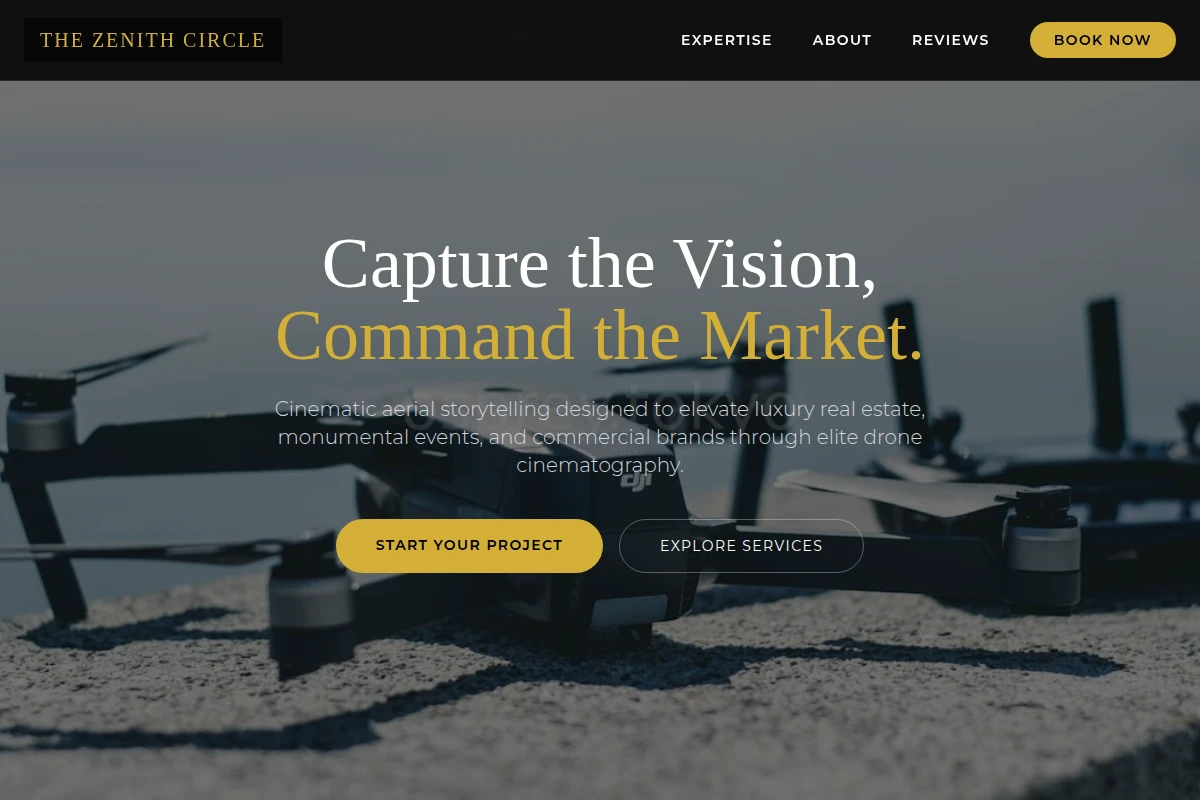 Premium Architecture Studio Website Design